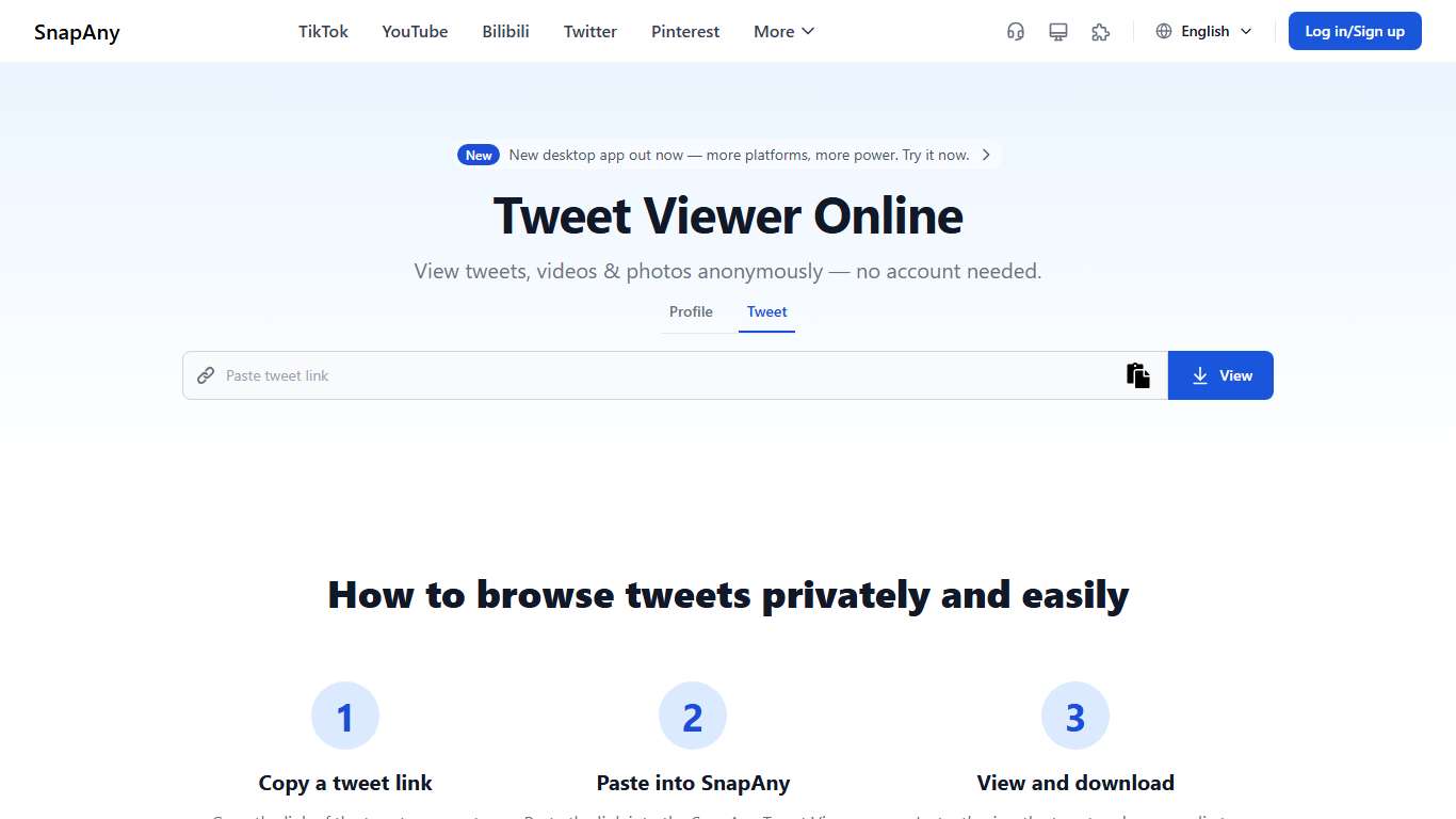 Tweet Viewer – Browse Twitter(X) Posts, Photos & Videos Online