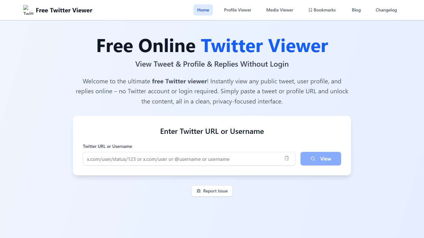 Free Online Twitter Viewer – View Tweets & Replies Without Login