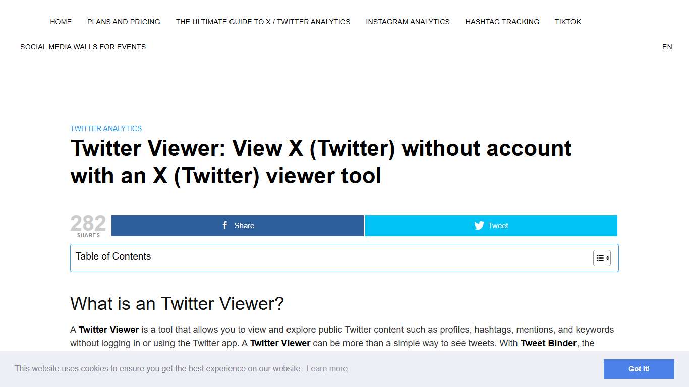 Twitter Viewer: View X (Twitter) without account with an X (Twitter) viewer tool